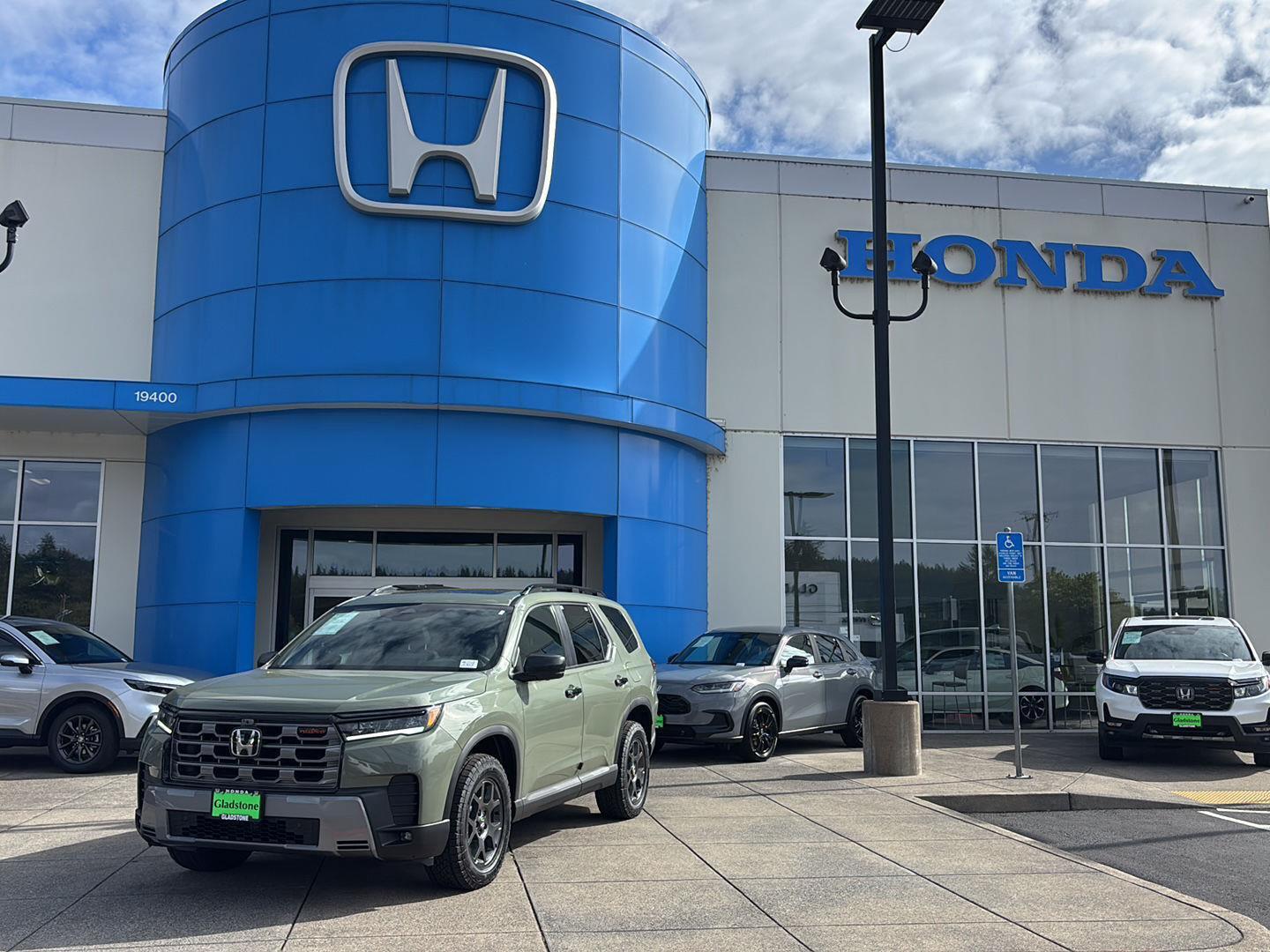 Ash Green Metallic 2026 Honda Pilot SUV / Crossover All-Wheel Drive Automatic