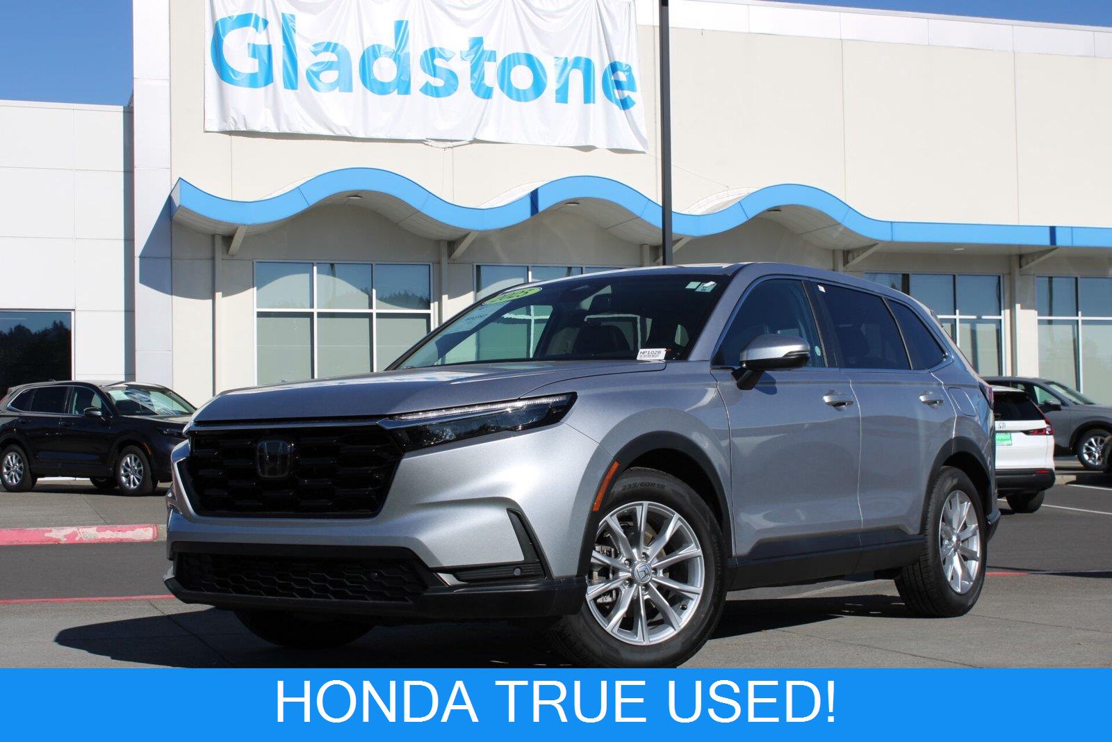 Solar Silver Metallic 2025 Honda CR-V SUV / Crossover Front-Wheel Drive Continuously Variable Transmission