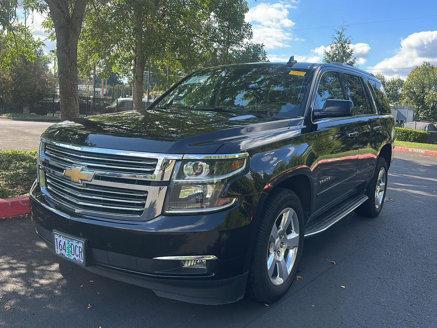 Black 2015 Chevrolet Tahoe SUV / Crossover Four-Wheel Drive 6-Speed Automatic