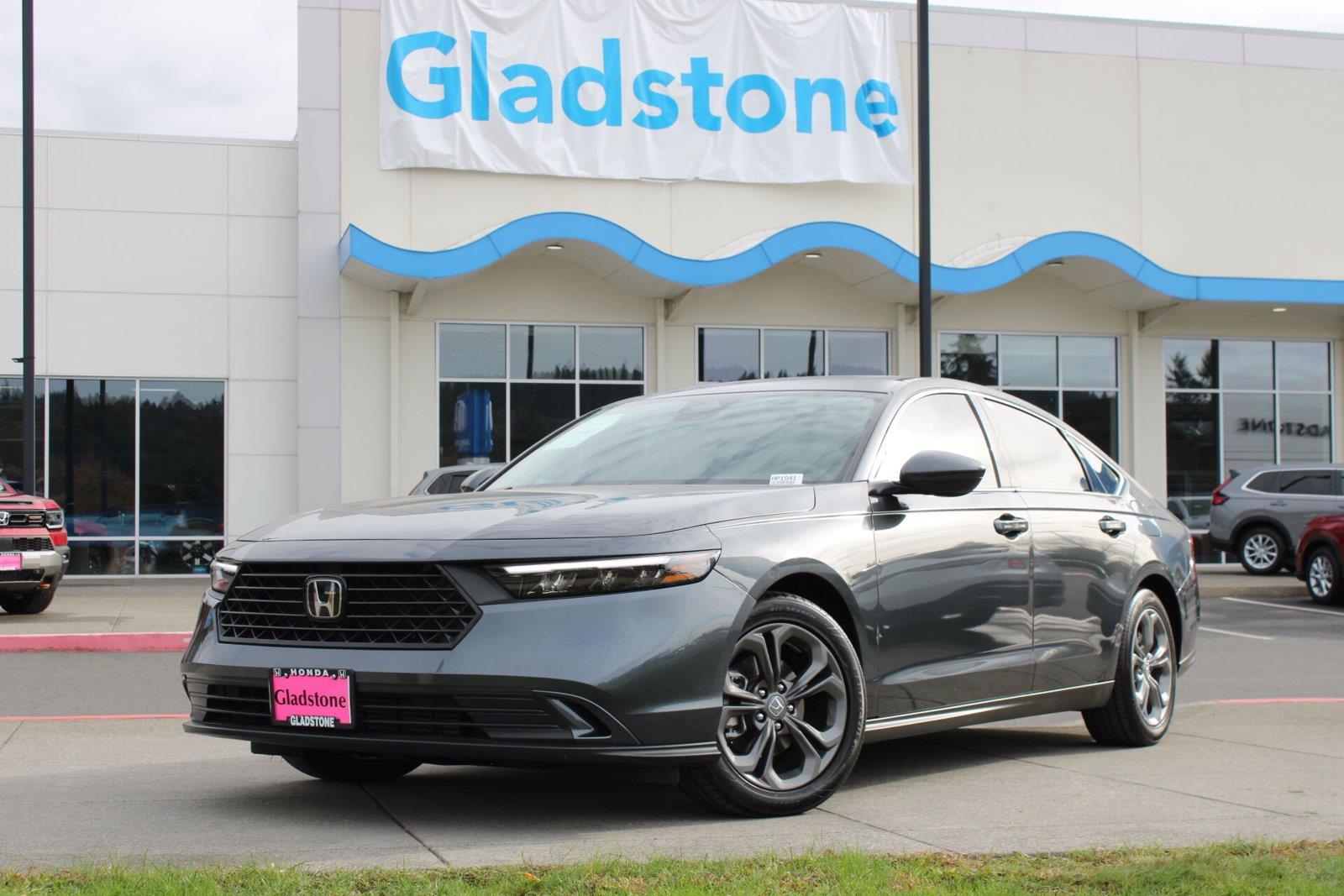Meteorite Gray Metallic 2024 Honda Accord Sedan Front-Wheel Drive Continuously Variable Transmission