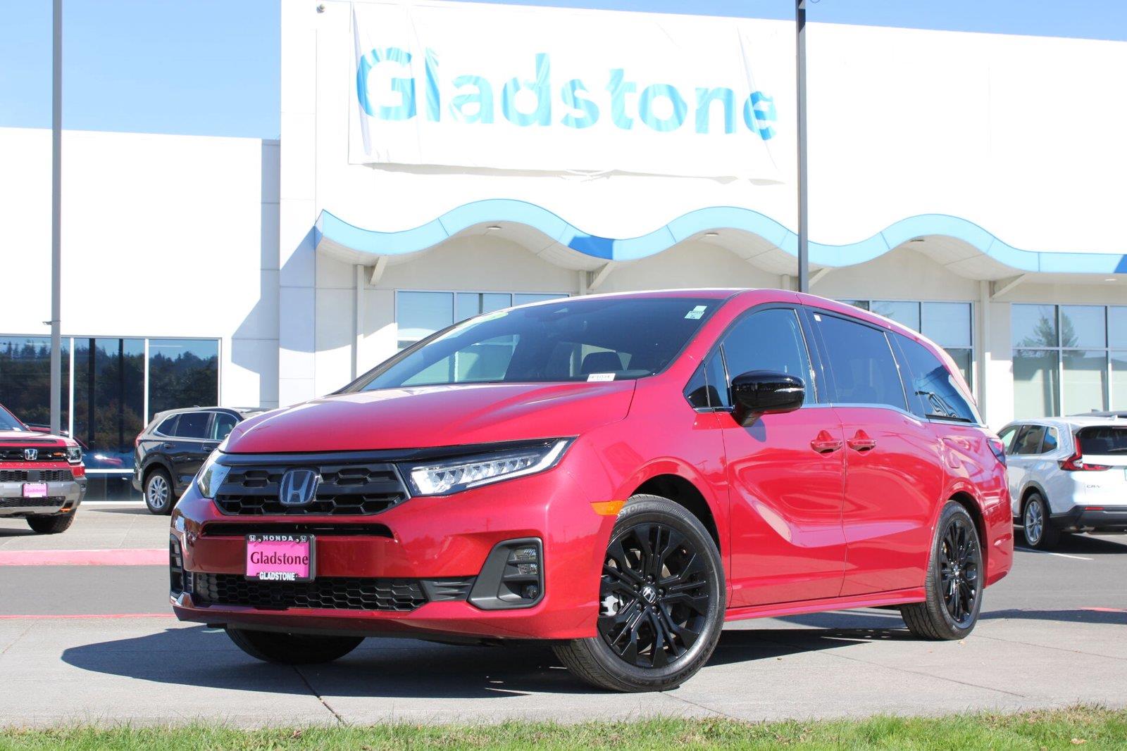 Radiant Red Metallic II 2025 Honda Odyssey Minivan Front-Wheel Drive Automatic