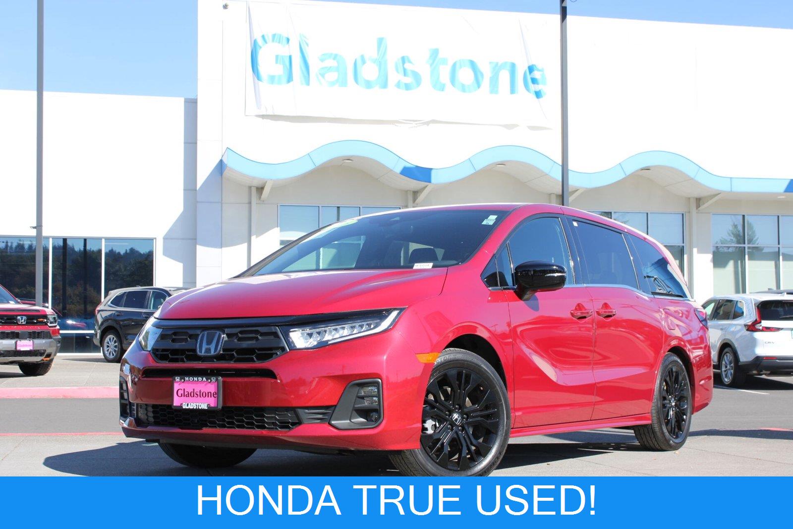 Radiant Red Metallic II 2025 Honda Odyssey Minivan Front-Wheel Drive Automatic