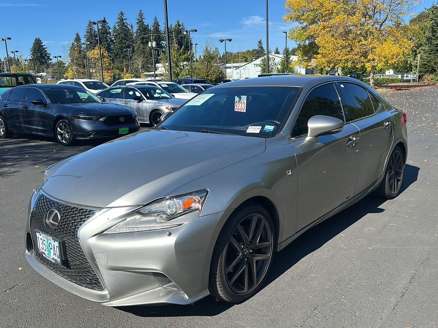 Ultra White 2015 Lexus IS Sedan Rear-Wheel Drive Automatic