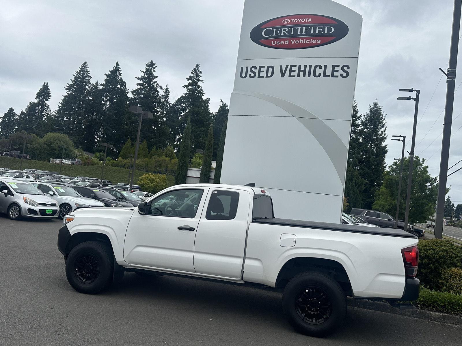 Certified 2022 Toyota Tacoma SR with VIN 3TYRX5GN9NT047215 for sale in Gladstone, OR