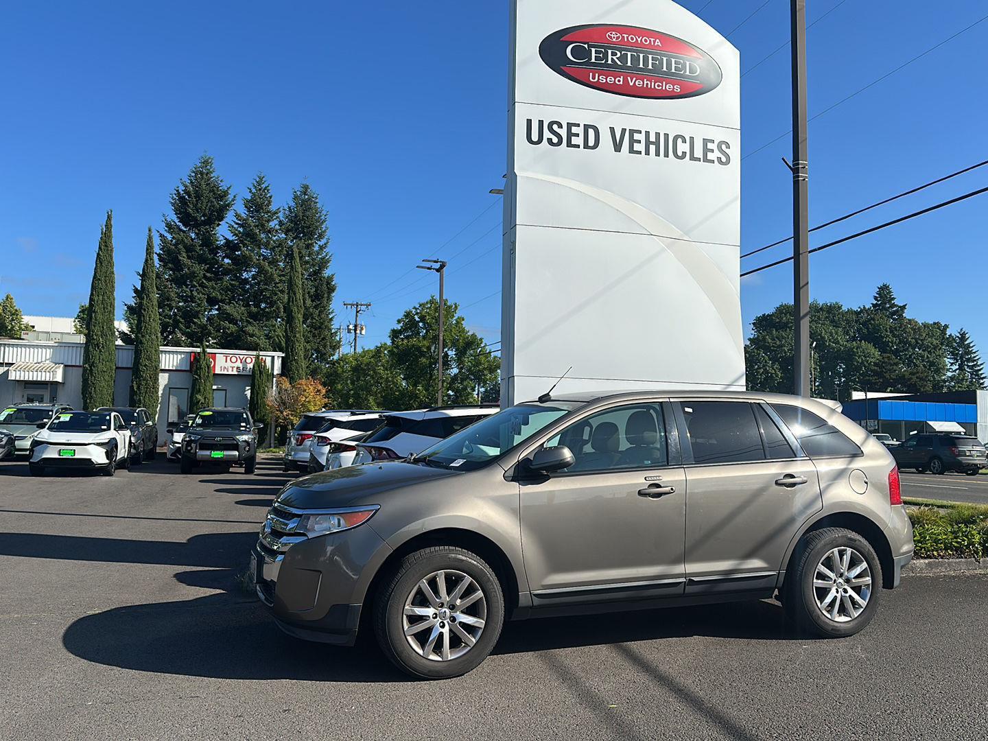 Certified 2013 Ford Edge SEL with VIN 2FMDK4JC7DBA74883 for sale in Gladstone, OR