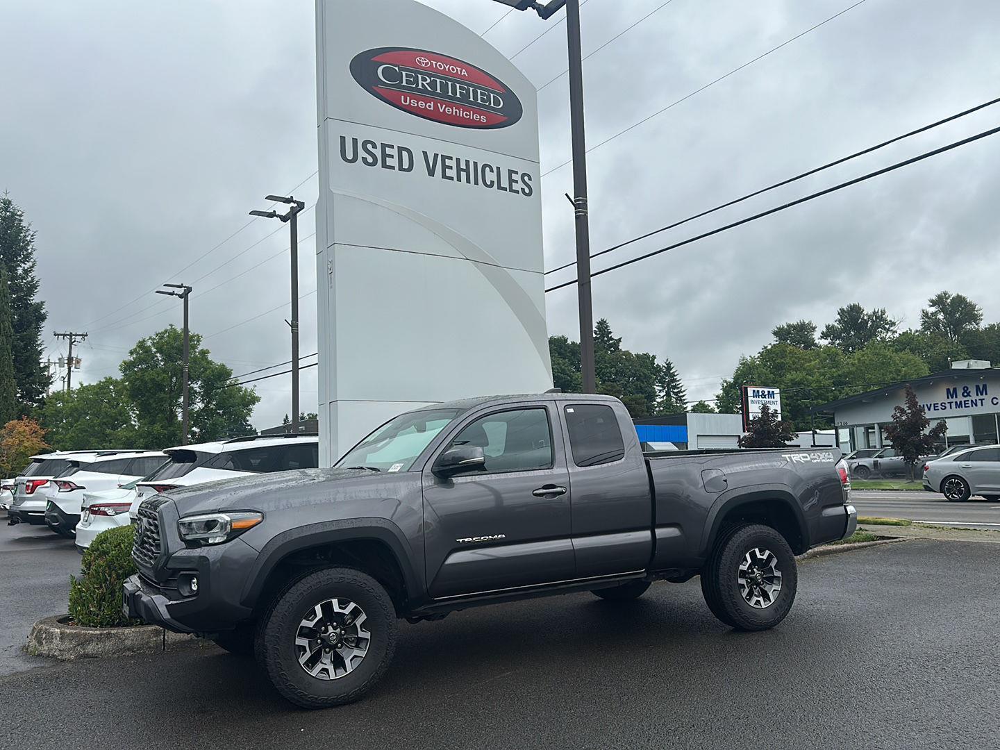 Certified 2022 Toyota Tacoma TRD Off Road with VIN 3TYSZ5AN9NT076413 for sale in Gladstone, OR