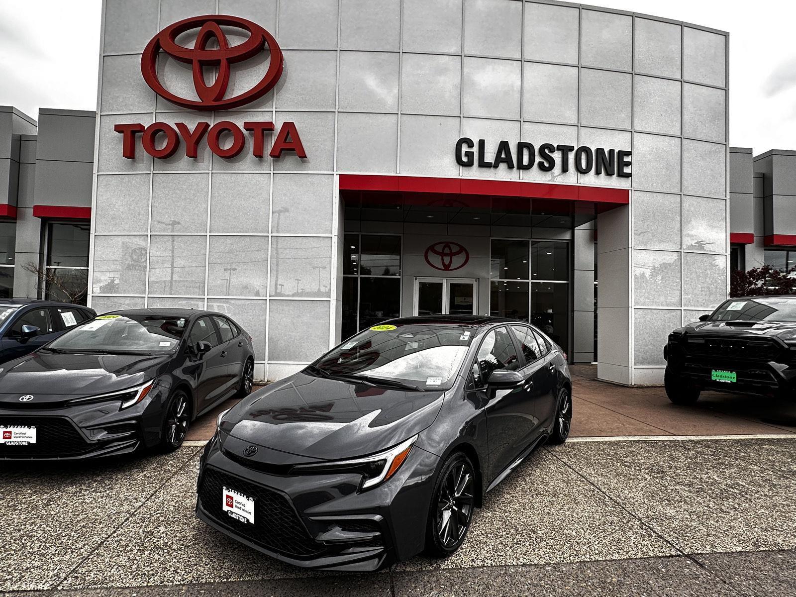 Certified 2024 Toyota Corolla XSE with VIN 5YFT4MCE3RP213446 for sale in Gladstone, OR