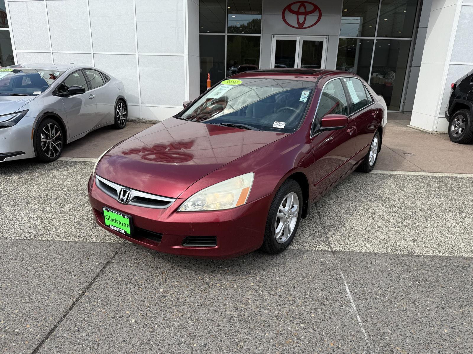Used 2006 Honda Accord EX with VIN 1HGCM56796A181719 for sale in Gladstone, OR