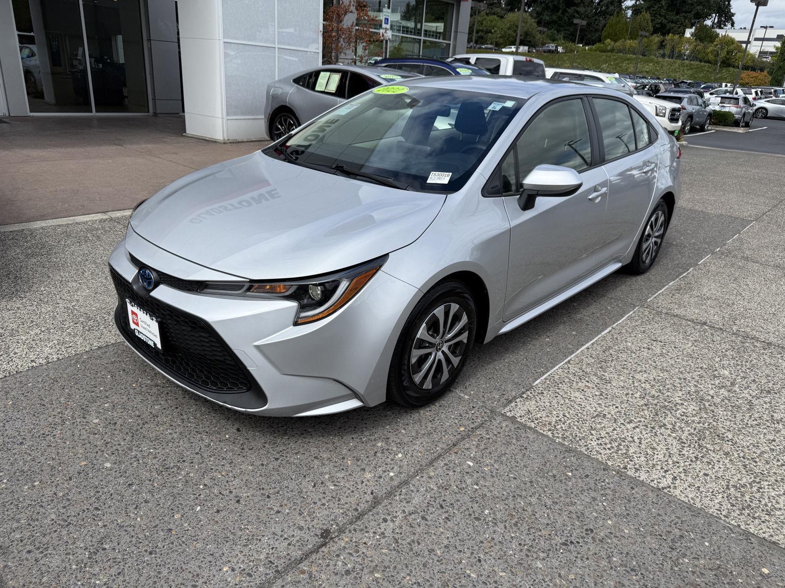 Certified 2022 Toyota Corolla LE with VIN JTDEAMDE4NJ044505 for sale in Northfield, Minnesota