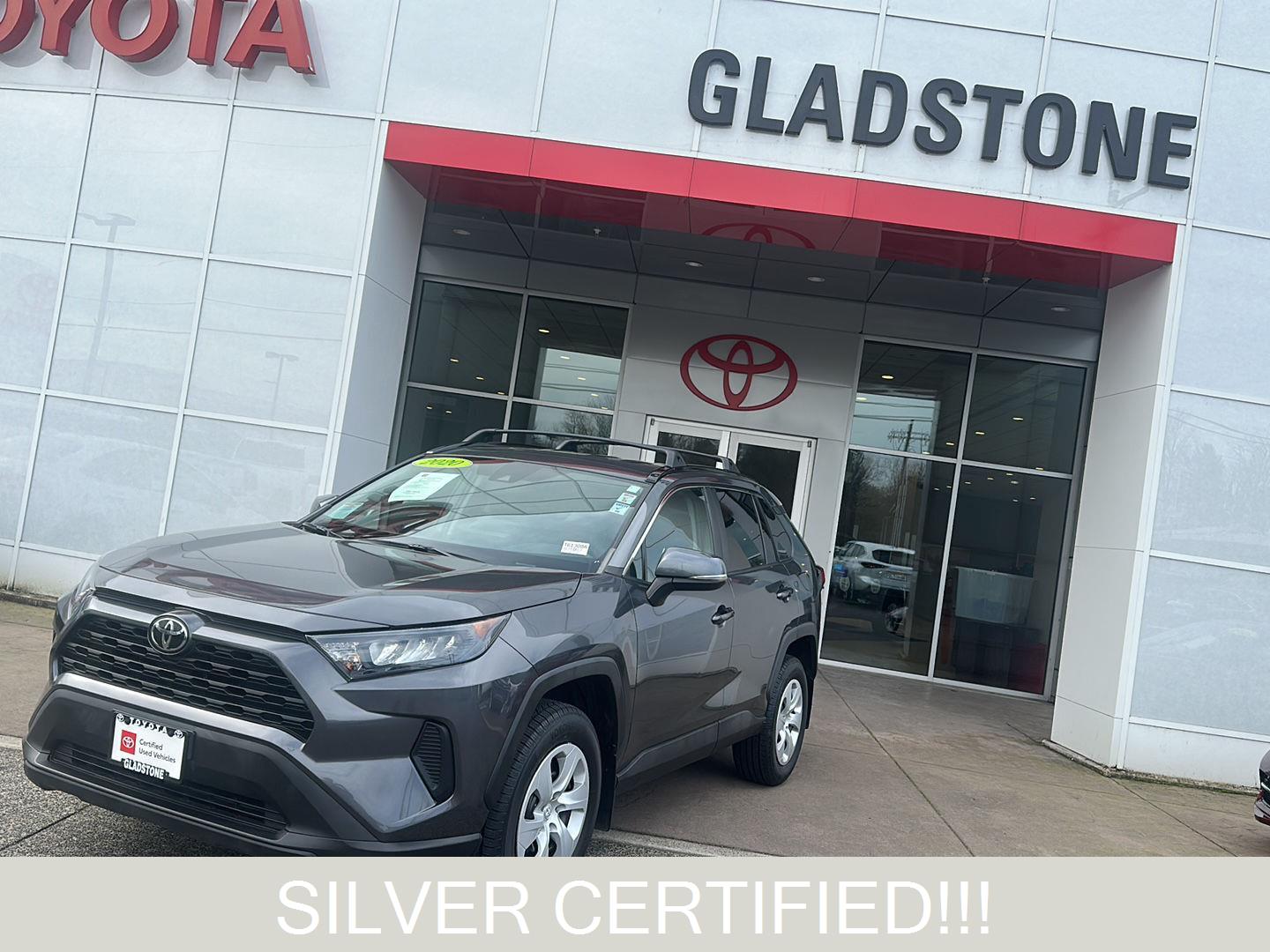 Magnetic Gray Metallic 2020 Toyota RAV4 LE AWD SUV / Crossover All-Wheel Drive Automatic