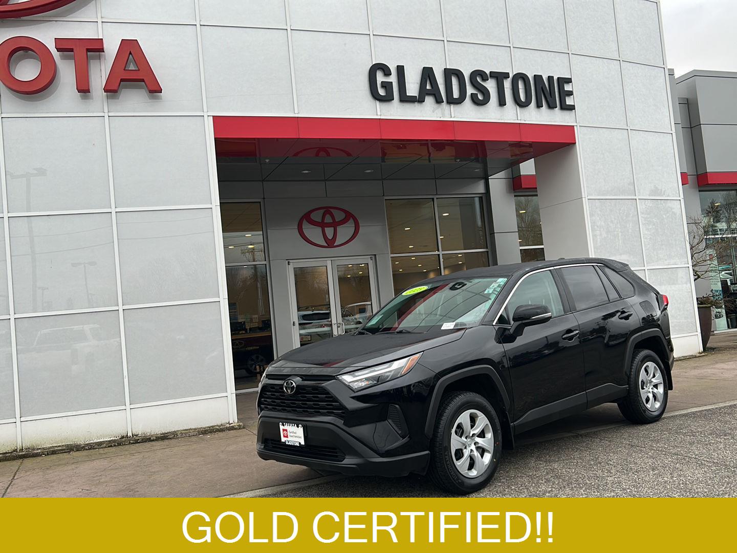 Midnight Black Metallic 2023 Toyota RAV4 LE AWD SUV / Crossover All-Wheel Drive Automatic