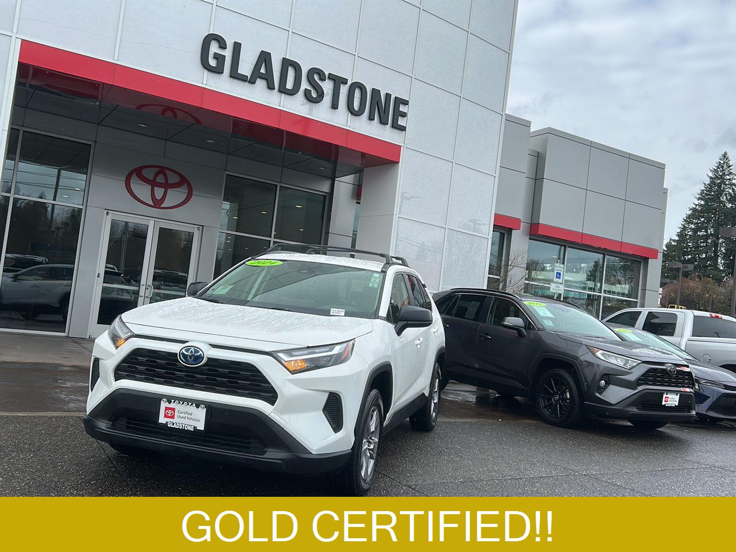 Ice Cap 2024 Toyota RAV4 Hybrid LE AWD SUV / Crossover All-Wheel Drive Continuously Variable Transmission