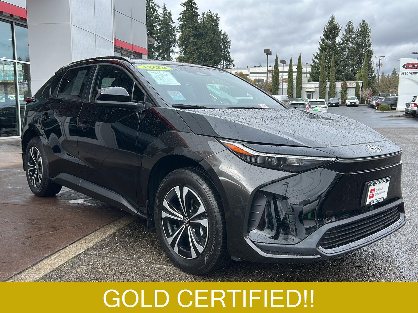 Black 2024 Toyota bZ4X XLE AWD SUV / Crossover All-Wheel Drive Automatic