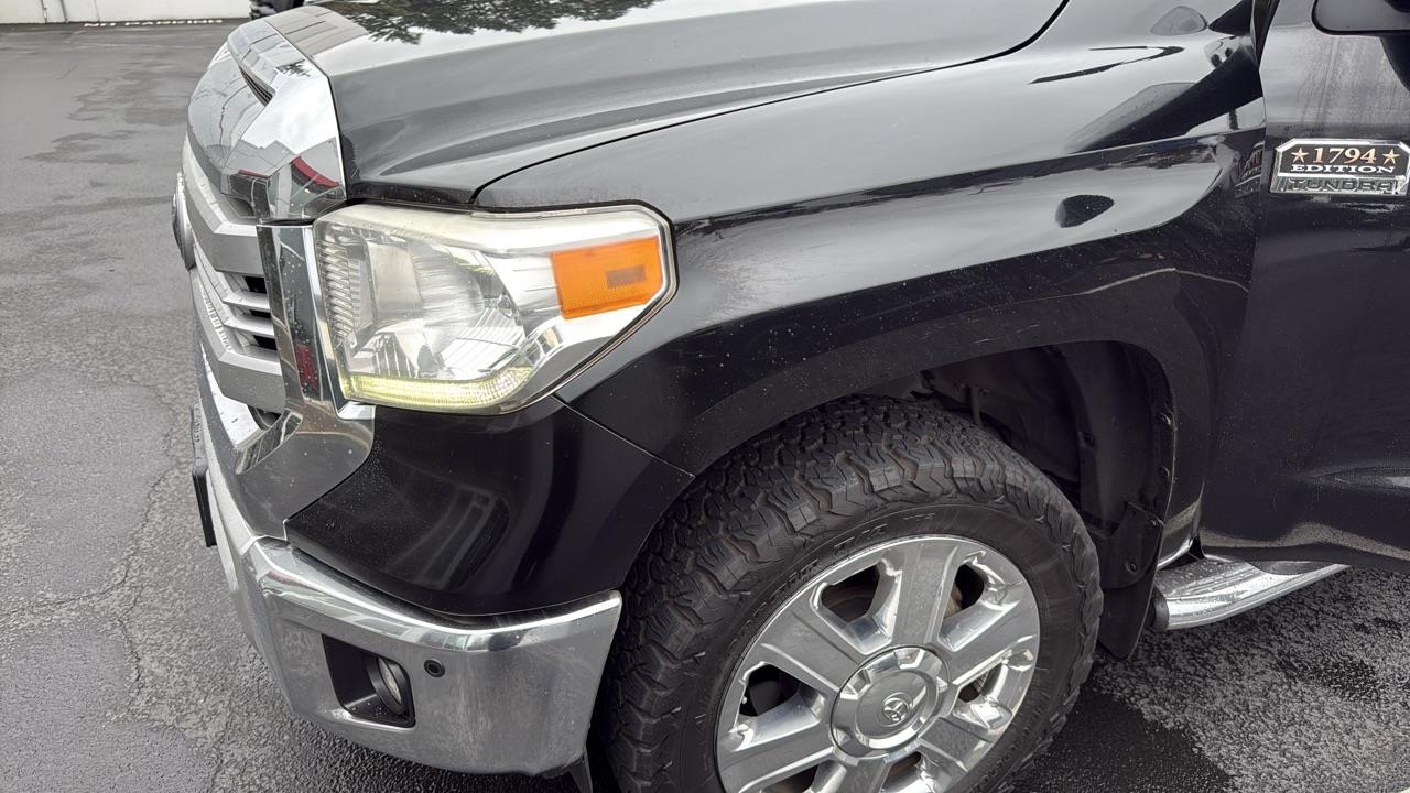Attitude Black Metallic 2015 Toyota Tundra 1794 CrewMax 5.7L 4WD Pickup Truck Four-Wheel Drive Automatic