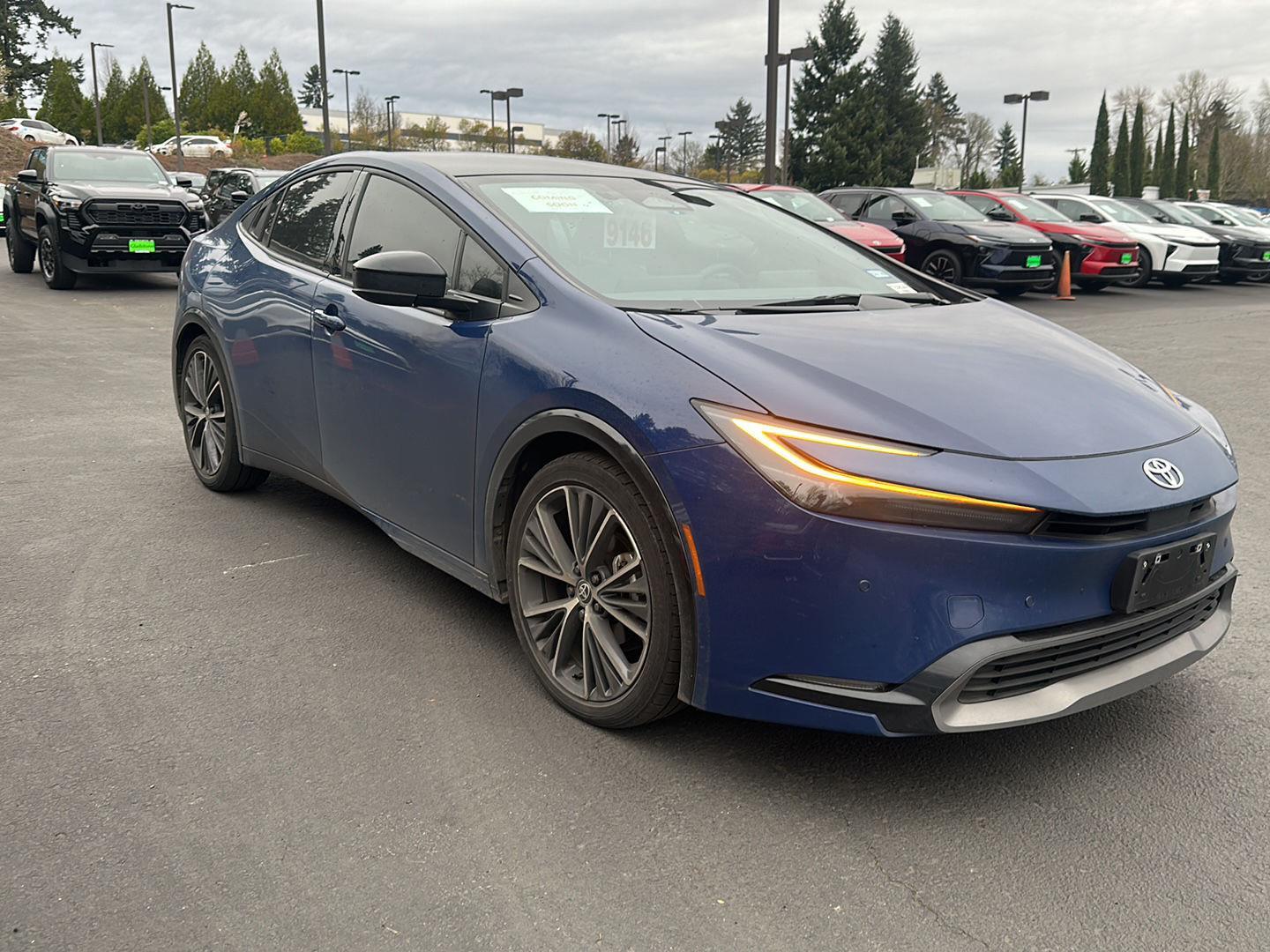 Reservoir Blue 2024 Toyota Prius XLE FWD Hatchback Front-Wheel Drive Continuously Variable Transmission