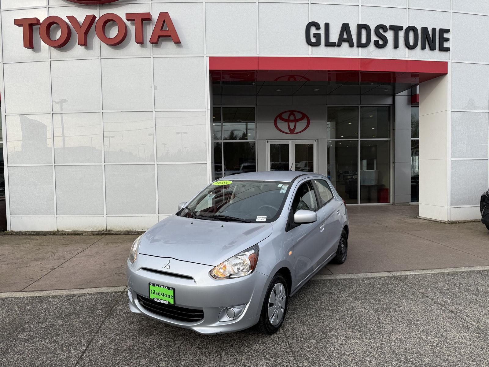 Starlight Silver 2015 Mitsubishi Mirage Hatchback