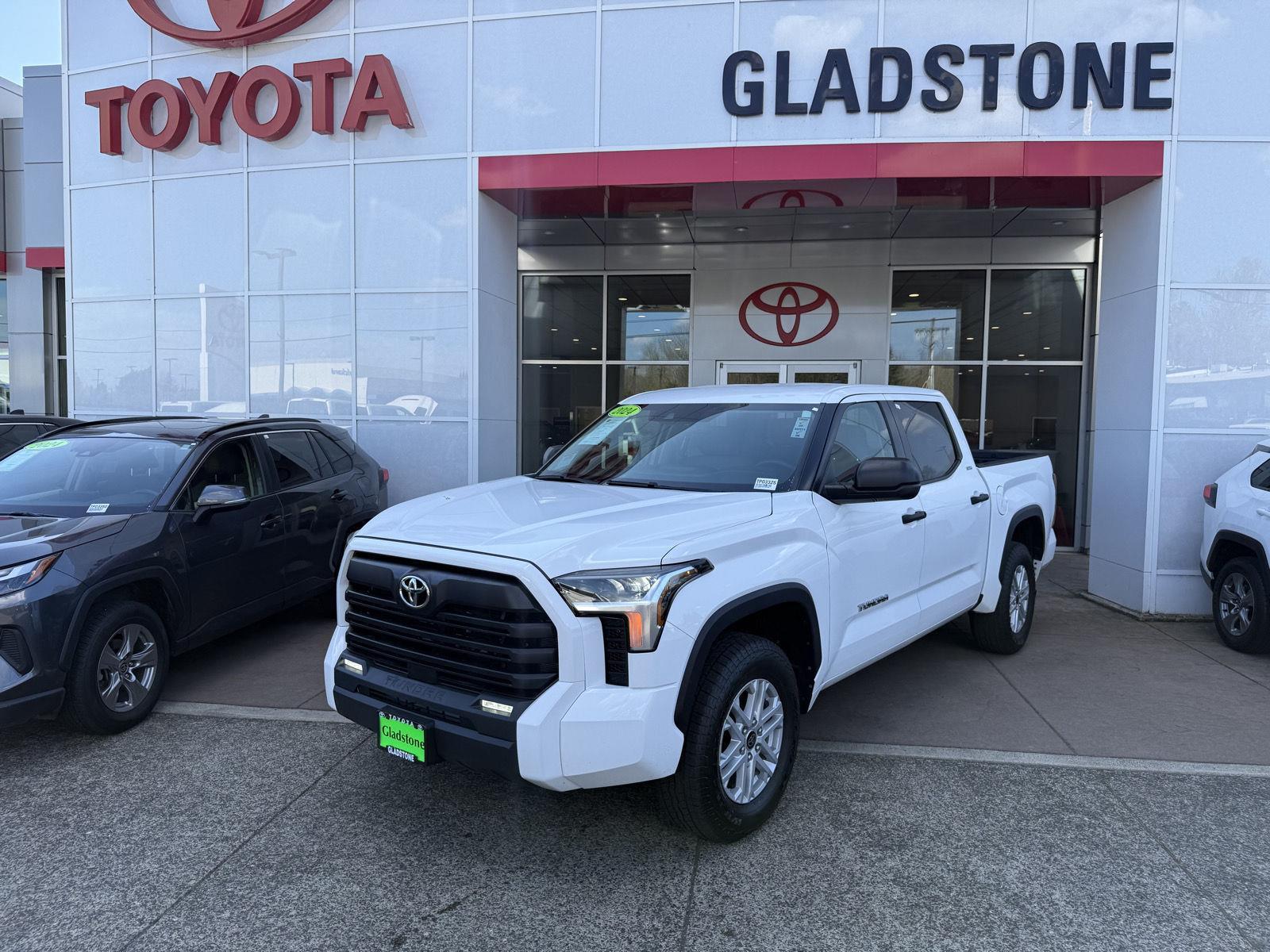 Ice Cap 2024 Toyota Tundra SR5 CrewMax Cab 4WD Pickup Truck Four-Wheel Drive Automatic