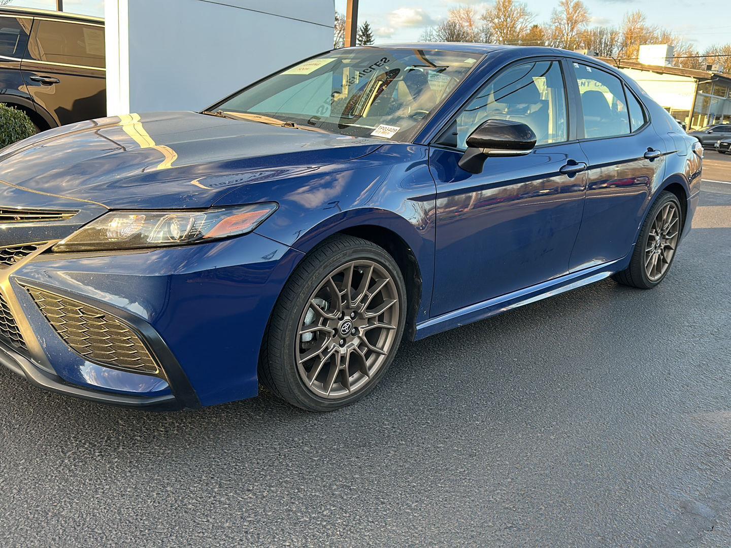 ReservoirBlue 2023 Toyota Camry SE FWD Sedan Front-Wheel Drive 8-Speed Automatic