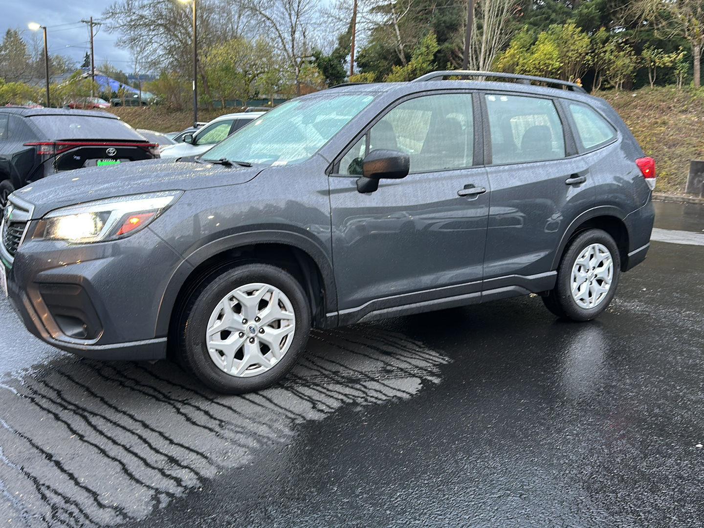Magnetite Gray Metallic 2020 Subaru Forester 2.5i AWD SUV / Crossover All-Wheel Drive Continuously Variable Transmission
