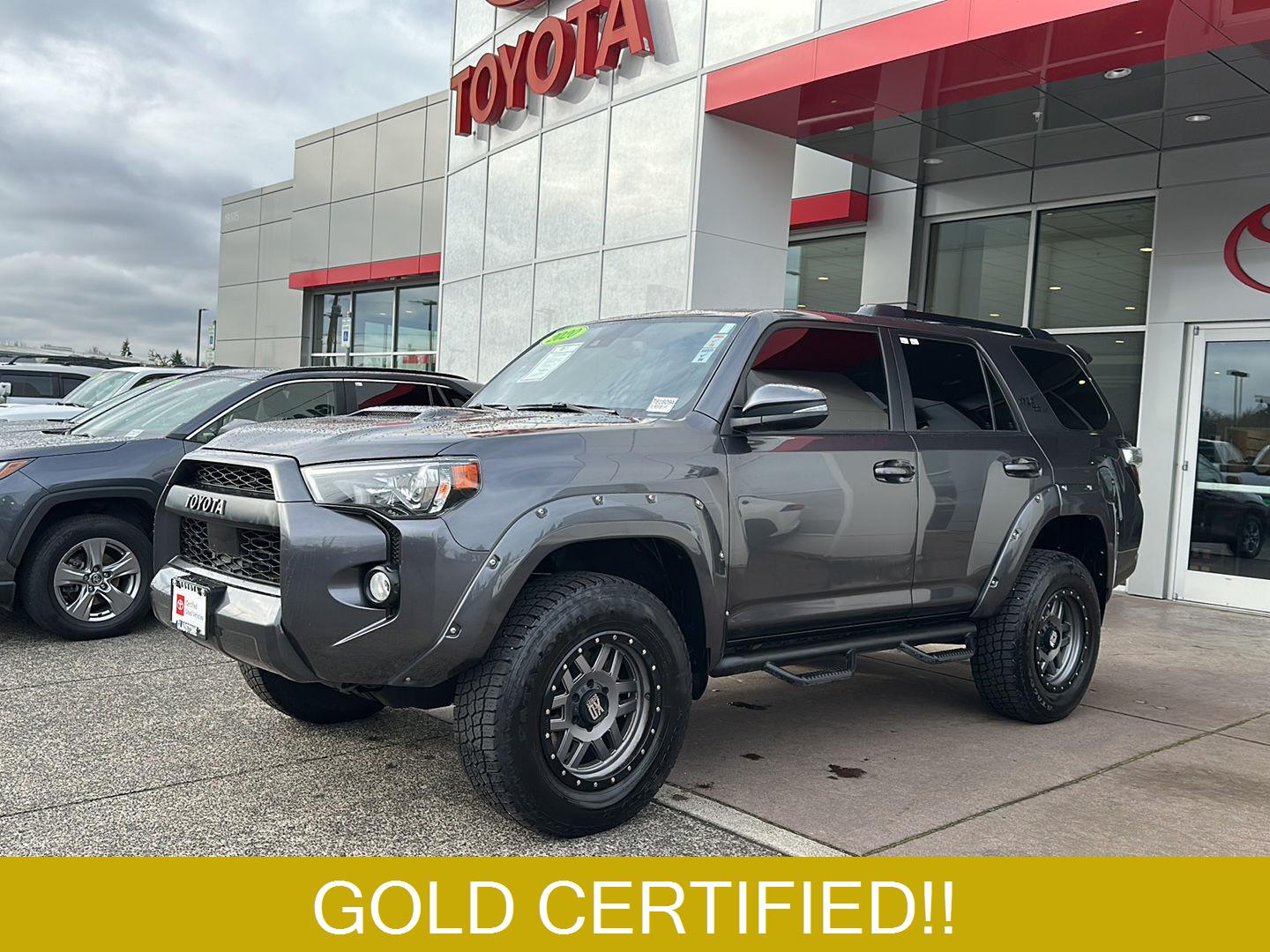 Magnetic Gray Metallic 2020 Toyota 4Runner TRD Off-Road Premium 4WD SUV / Crossover Four-Wheel Drive