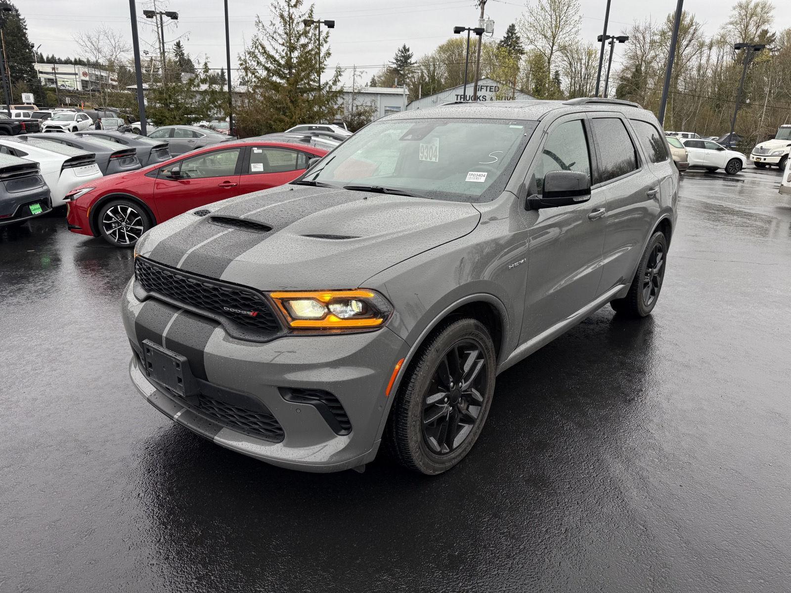 Gray (Destroyer Grey) 2025 Dodge Durango R/T AWD SUV / Crossover All-Wheel Drive 8-Speed Automatic