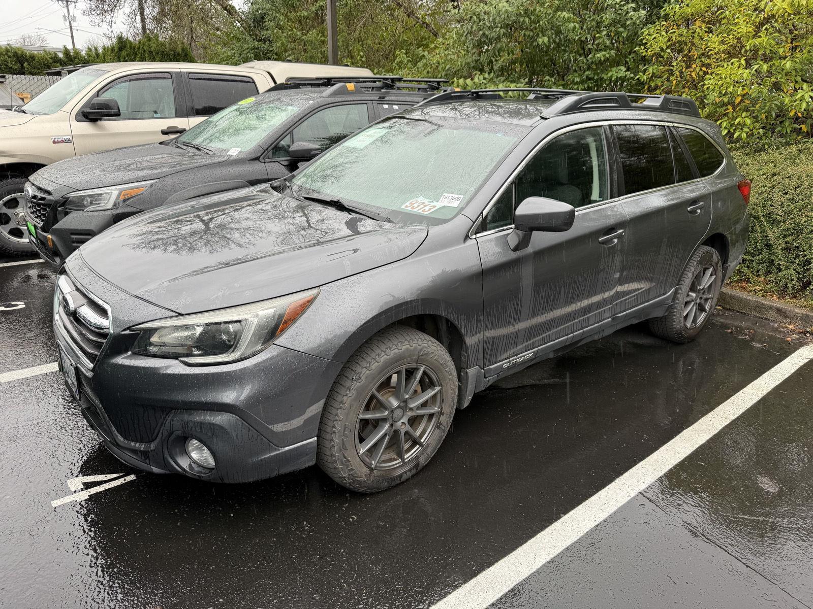Magnetite Gray Metallic 2019 Subaru Outback 2.5i Premium AWD Wagon All-Wheel Drive Continuously Variable Transmission