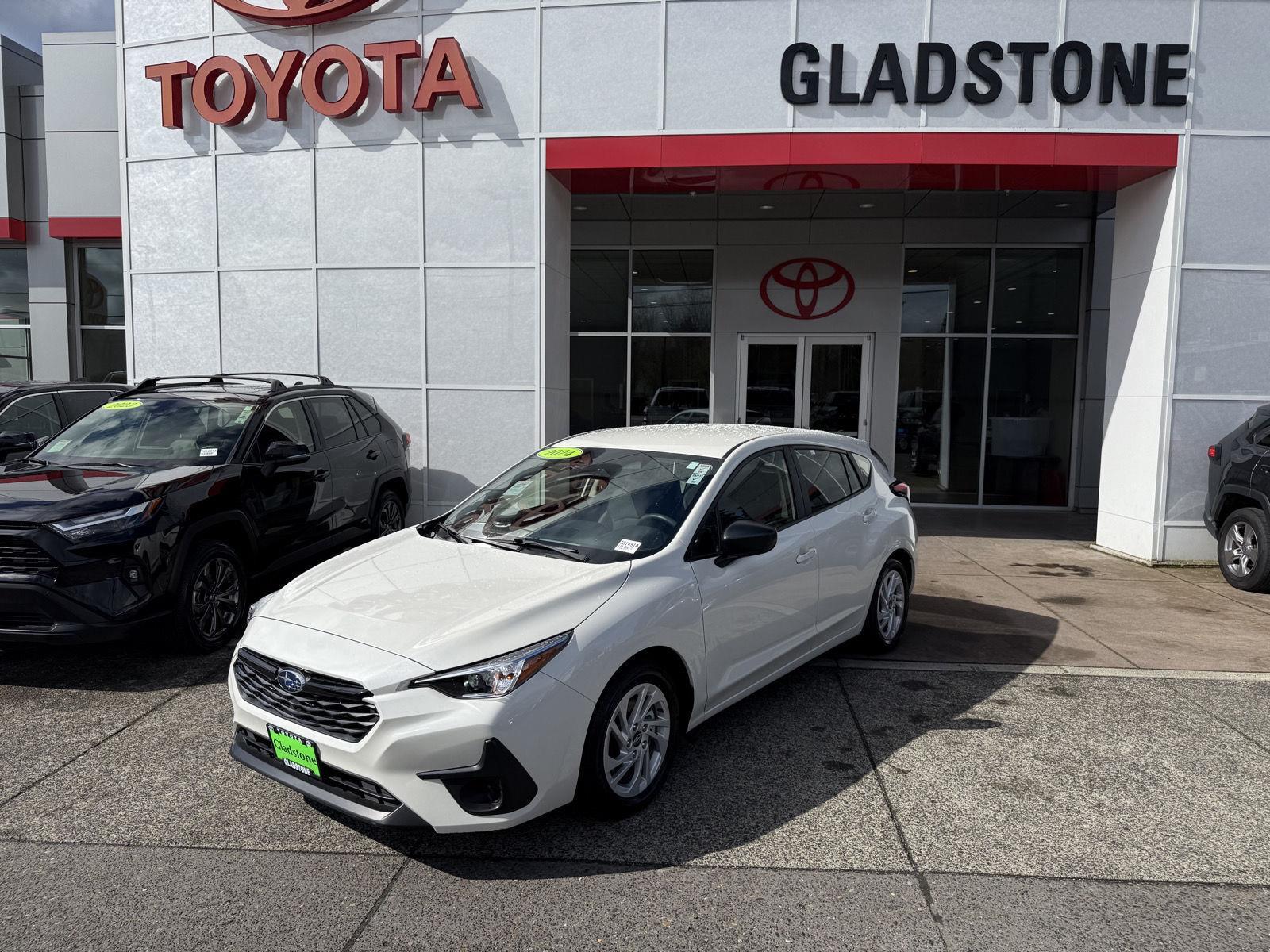 Crystal White Pearl 2024 Subaru Impreza AWD Wagon All-Wheel Drive Continuously Variable Transmission