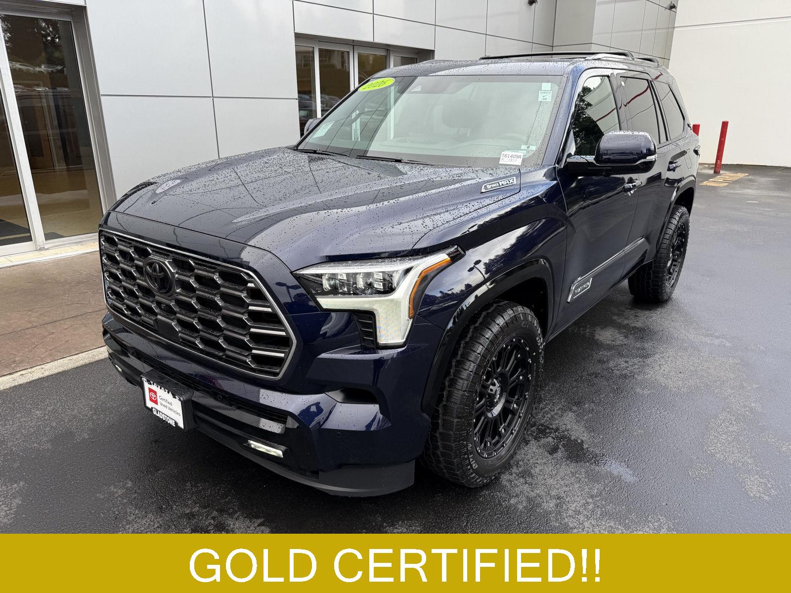 Blueprint 2026 Toyota Sequoia Platinum 4WD SUV / Crossover Four-Wheel Drive Automatic