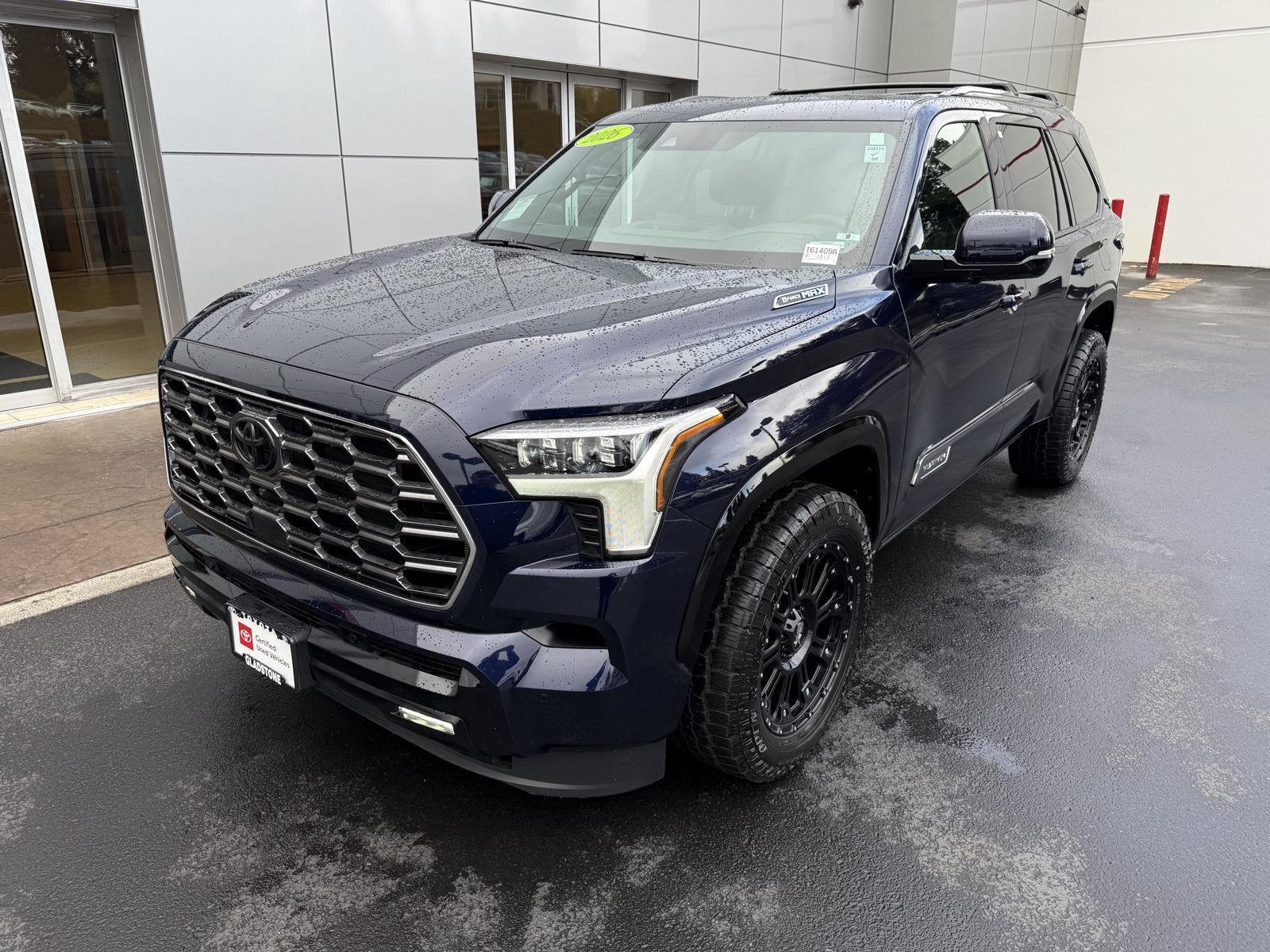 Blueprint 2026 Toyota Sequoia Platinum 4WD SUV / Crossover Four-Wheel Drive Automatic