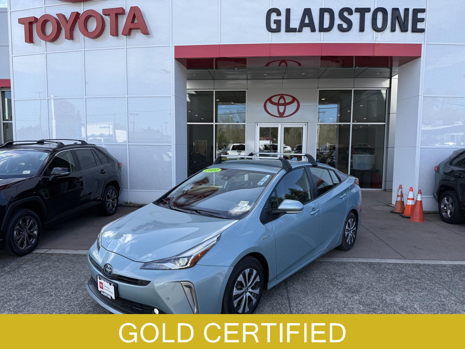 Sea Glass Pearl 2021 Toyota Prius XLE AWD-e Hatchback All-Wheel Drive Continuously Variable Transmission