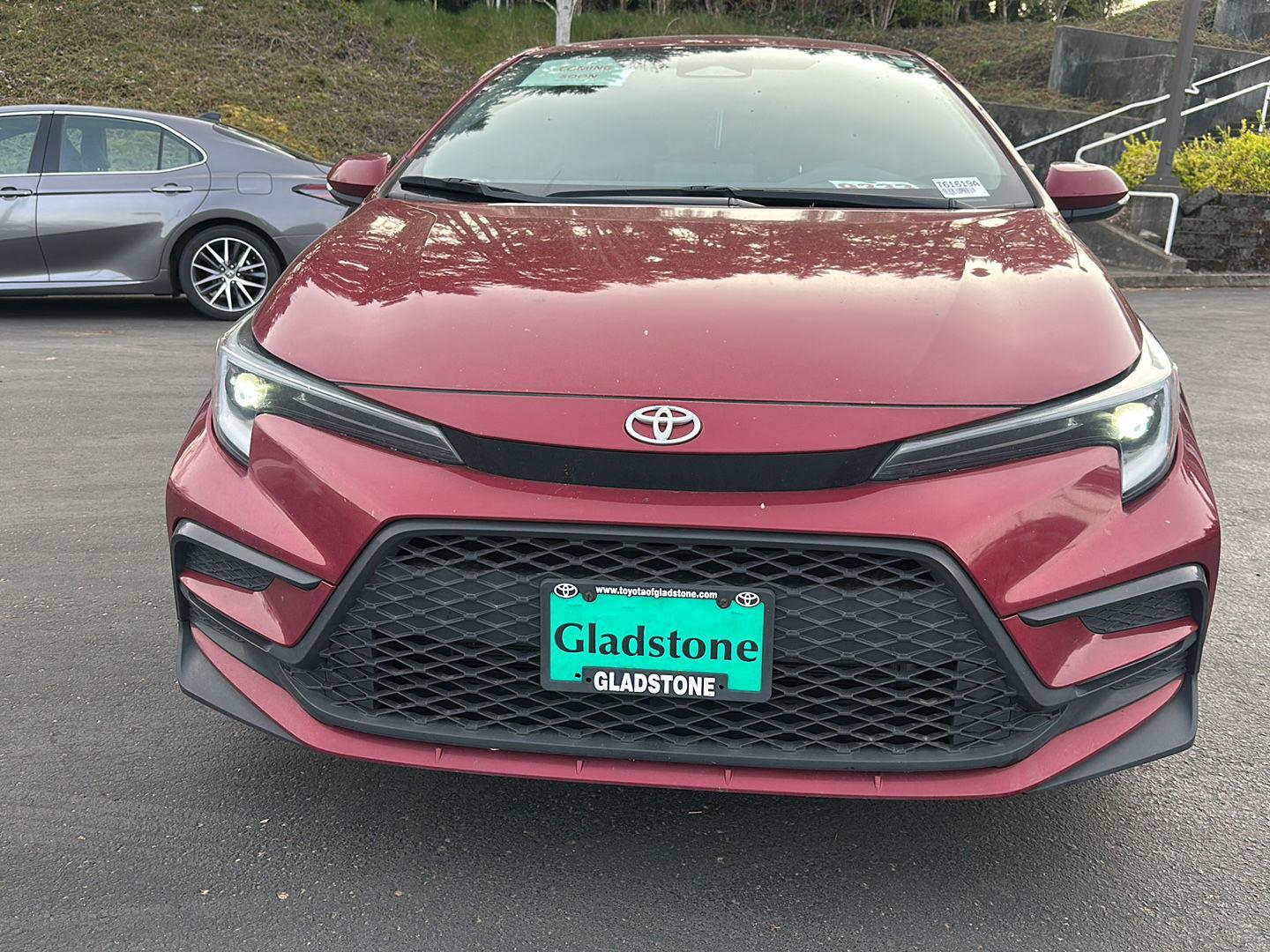 Red (Ruby Flare Pearl) 2023 Toyota Corolla SE FWD Sedan Front-Wheel Drive Continuously Variable Transmission