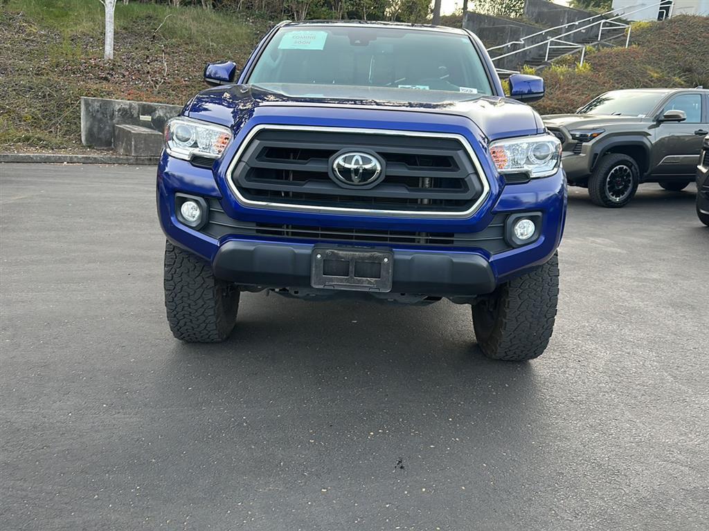 Blue Crush Metallic 2022 Toyota Tacoma SR5 V6 Access Cab 4WD Pickup Truck Four-Wheel Drive Automatic