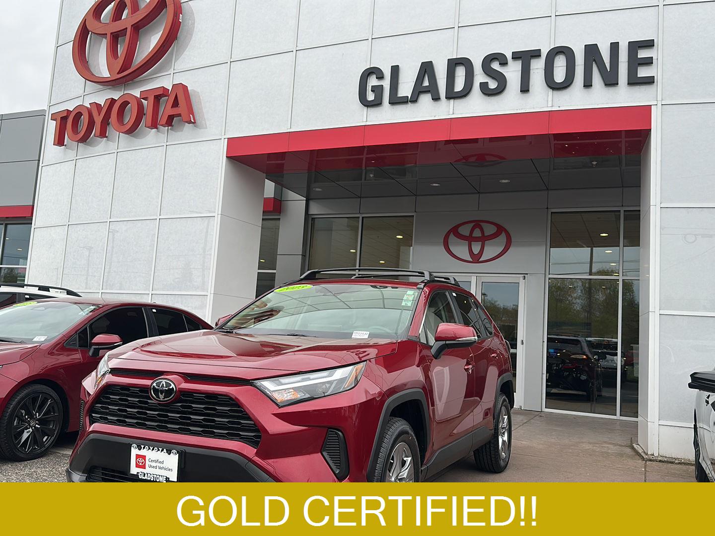 Red (Ruby Flare Pearl) 2023 Toyota RAV4 XLE AWD SUV / Crossover All-Wheel Drive Automatic