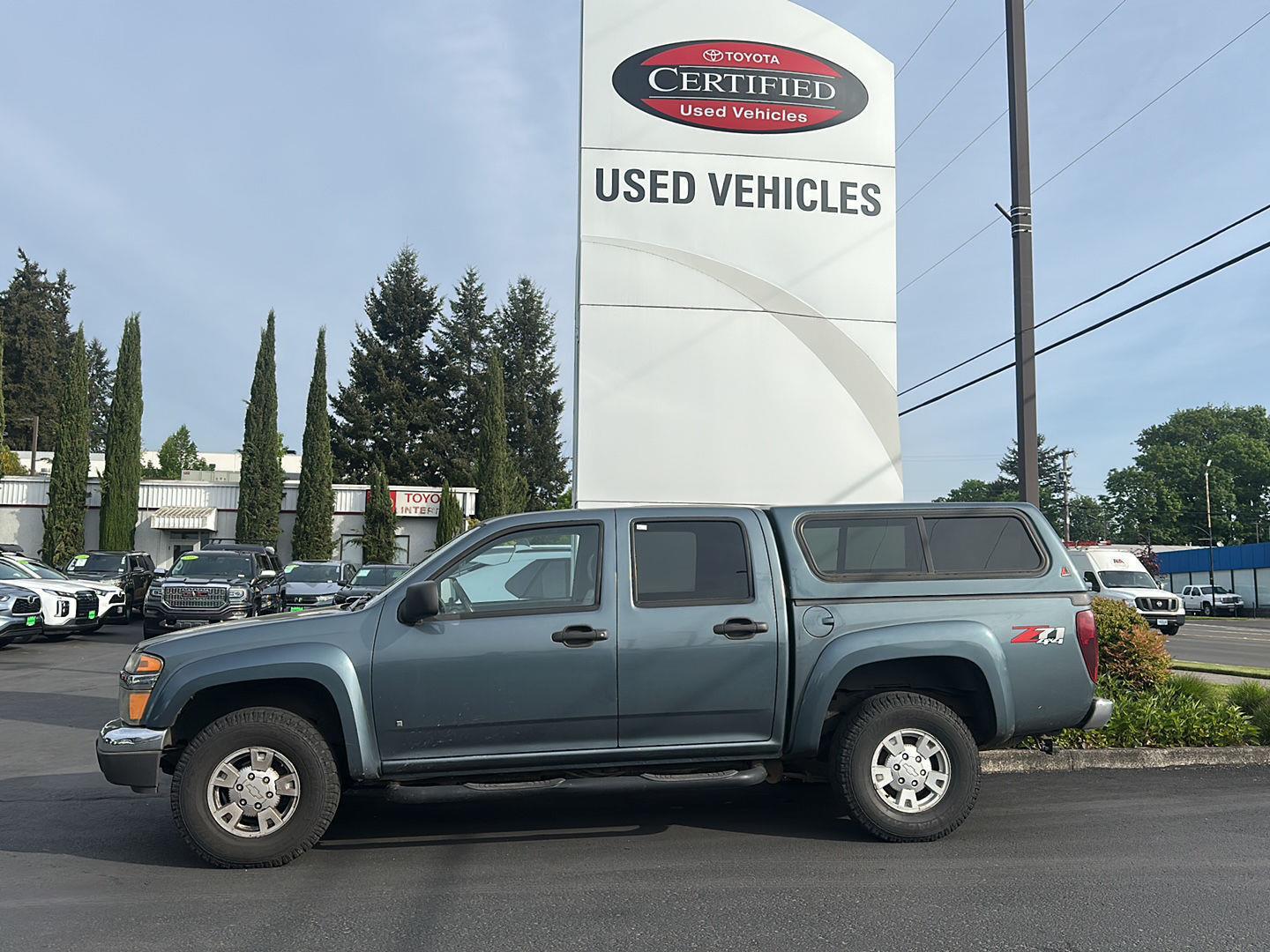 Blue Granite Metallic 2006 Chevrolet Colorado LT Crew Cab 4WD Pickup Truck Four-Wheel Drive 4-Speed Automatic Overdrive