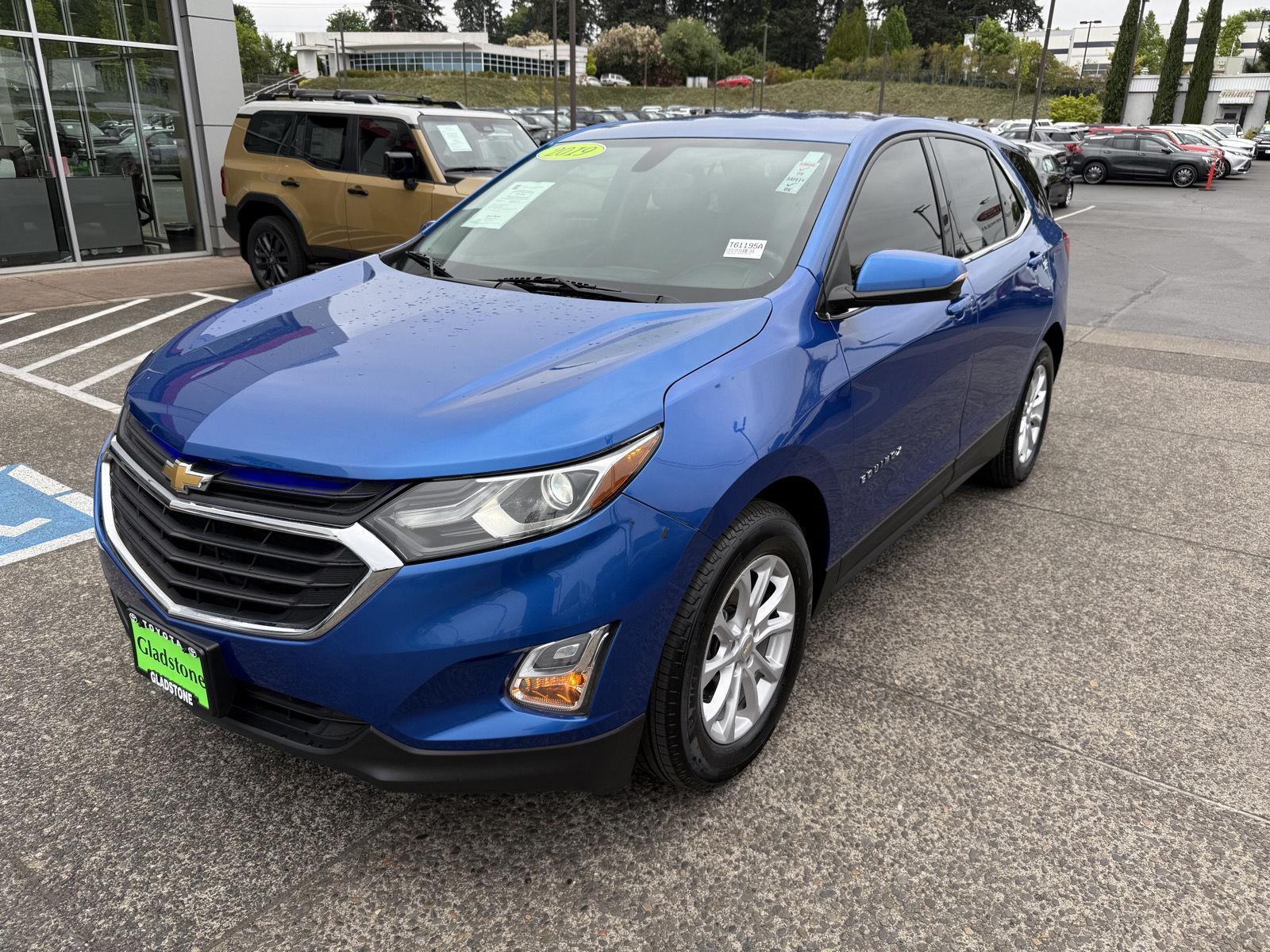 Kinetic Blue Metallic 2019 Chevrolet Equinox 1.5T LT FWD SUV / Crossover Front-Wheel Drive 6-Speed Automatic