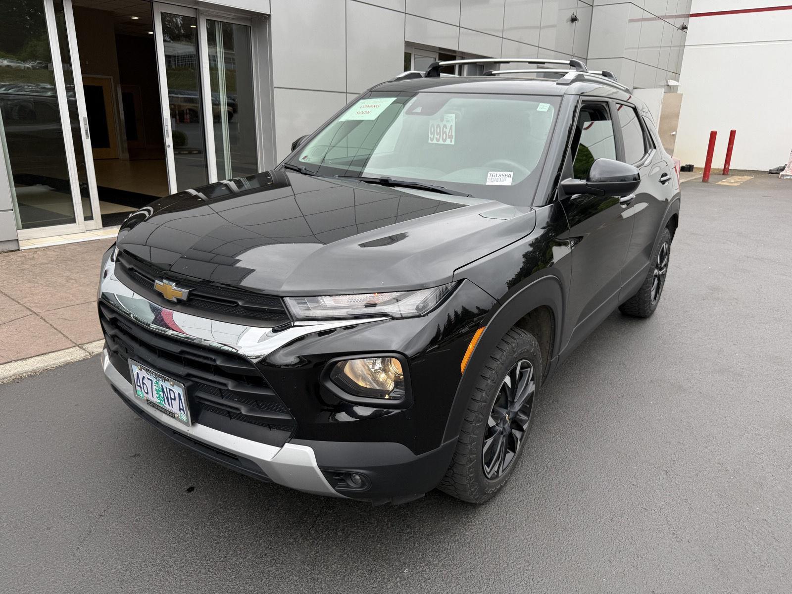 Mosaic Black Metallic 2022 Chevrolet Trailblazer LT AWD SUV / Crossover Four-Wheel Drive 9-Speed Automatic