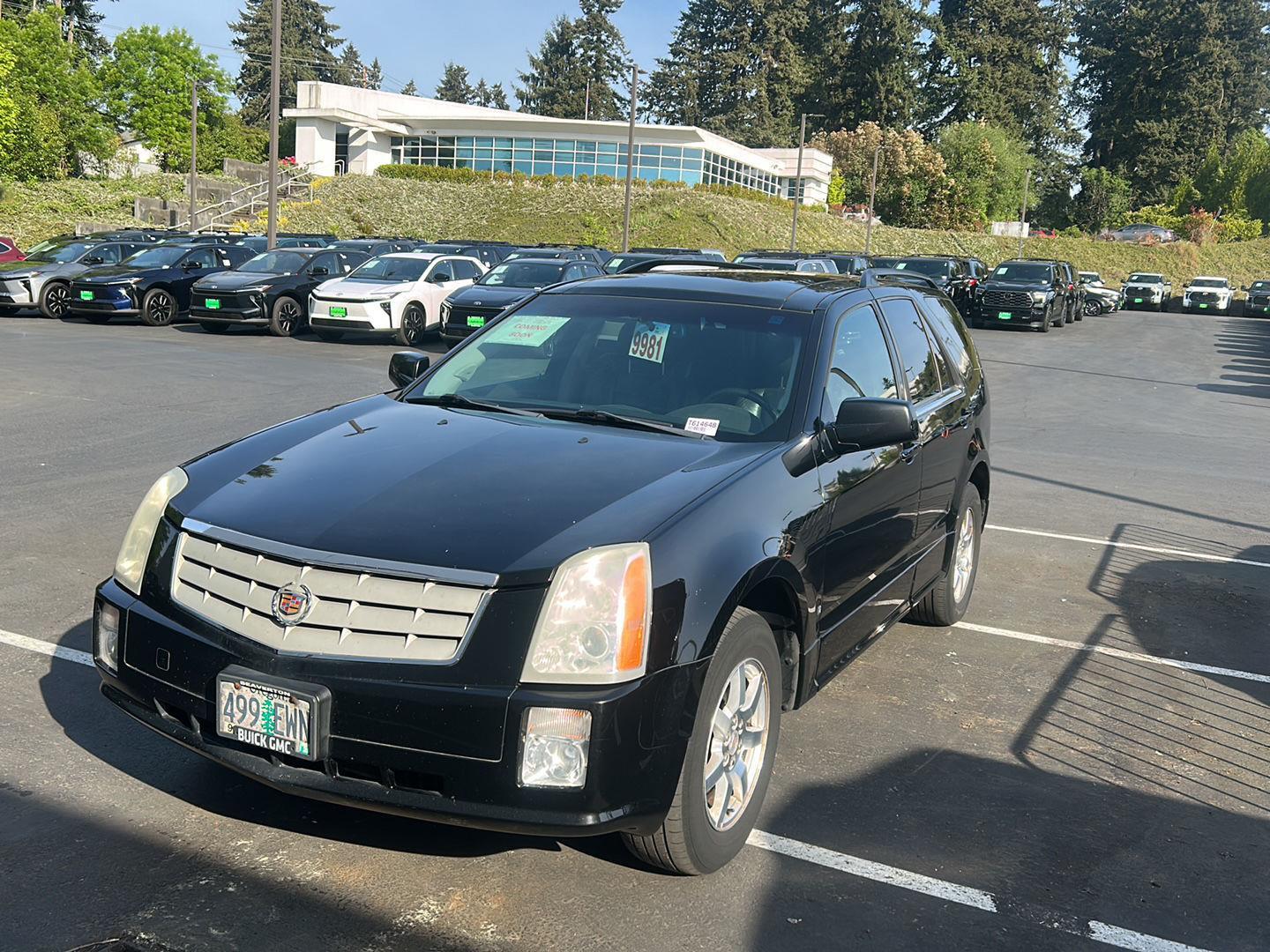 Black Raven 2008 Cadillac SRX V6 AWD SUV / Crossover All-Wheel Drive 5-Speed Automatic Overdrive