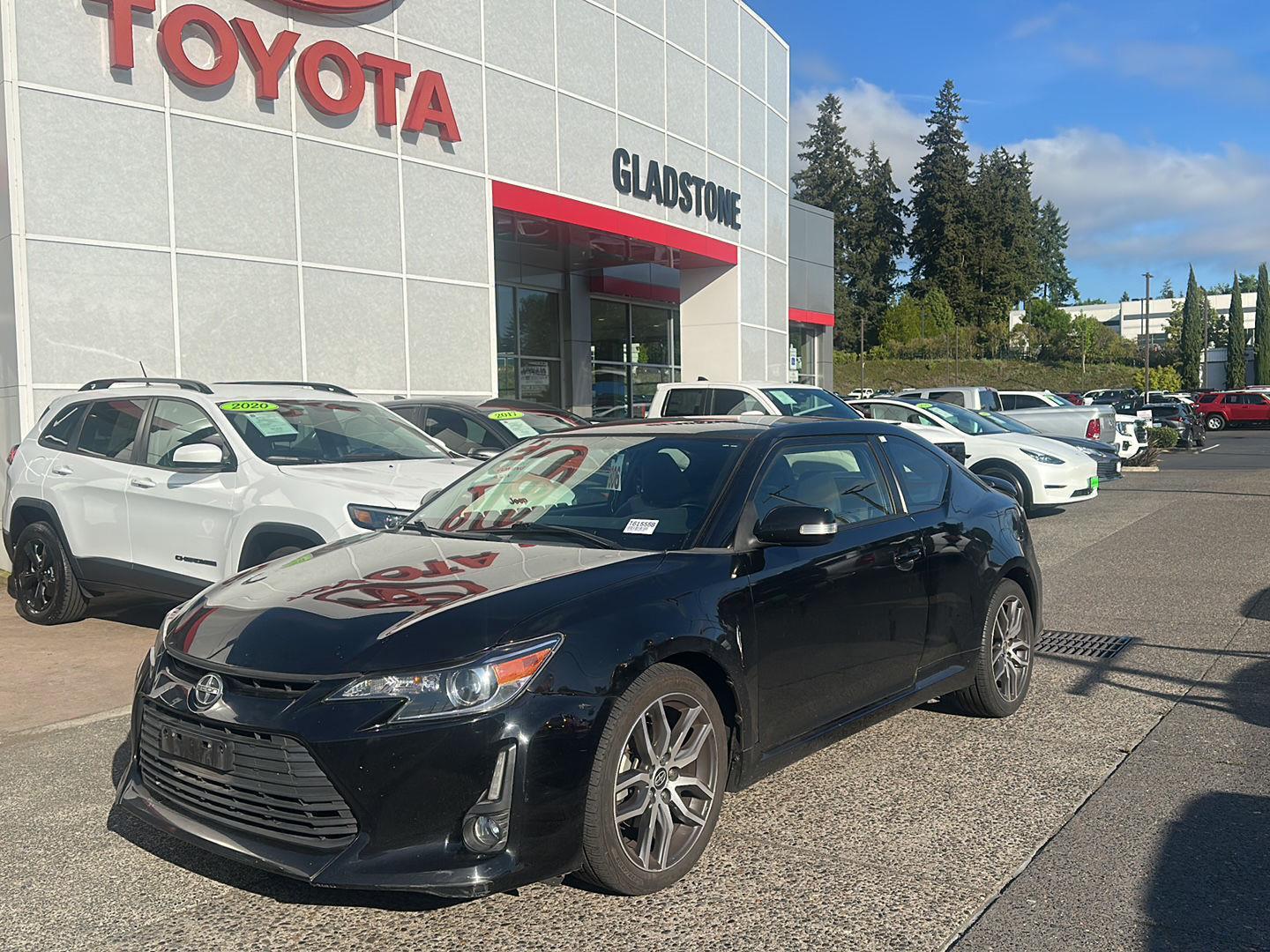 Black 2014 Scion tC Base Coupe Front-Wheel Drive Automatic