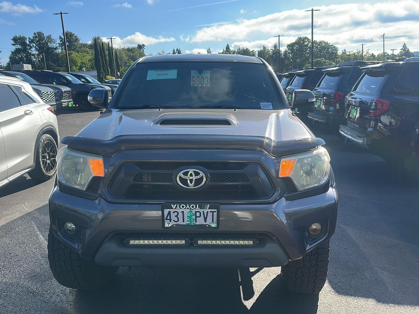 Black 2015 Toyota Tacoma Double Cab V6 TRD Pro Pickup Truck Four-Wheel Drive Automatic