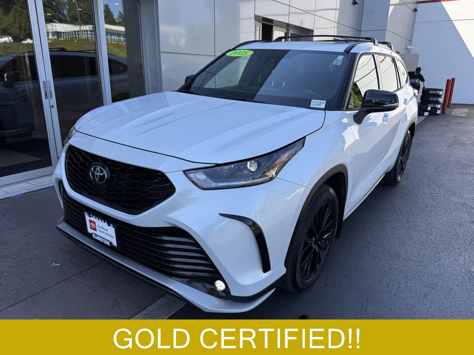 White (Wind Chill Pearl) 2025 Toyota Highlander XSE AWD SUV / Crossover All-Wheel Drive Automatic