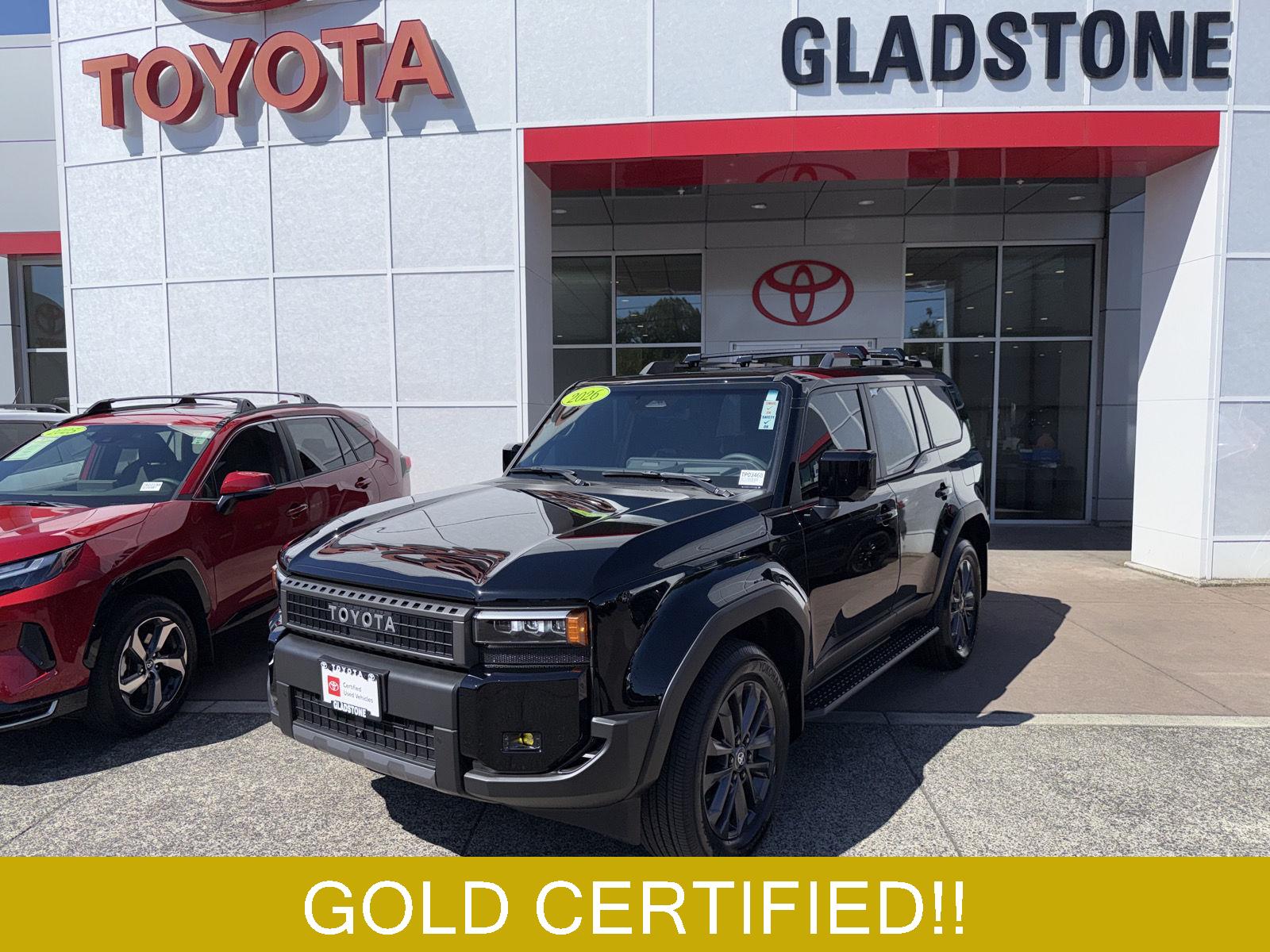 Black 2026 Toyota Land Cruiser 4WD SUV / Crossover Four-Wheel Drive Automatic