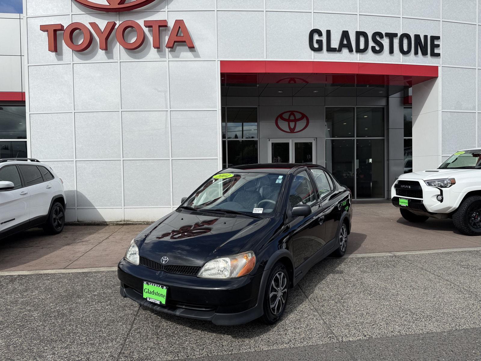 Black Sand Pearl 2002 Toyota ECHO 4 Dr STD Sedan Sedan Front-Wheel Drive