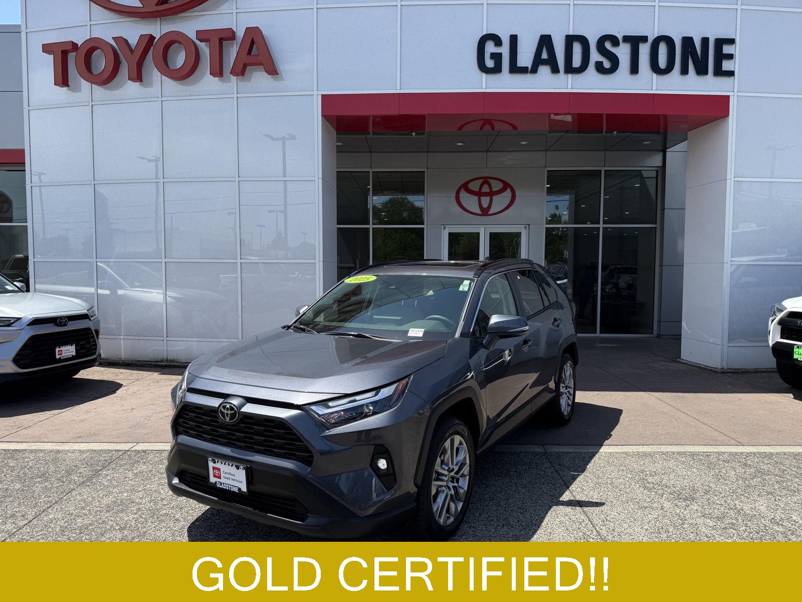 Magnetic Gray Metallic 2025 Toyota RAV4 SUV / Crossover All-Wheel Drive Automatic