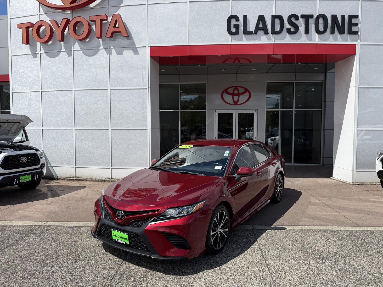 Red (Ruby Flare Pearl) 2018 Toyota Camry SE Sedan Front-Wheel Drive Automatic