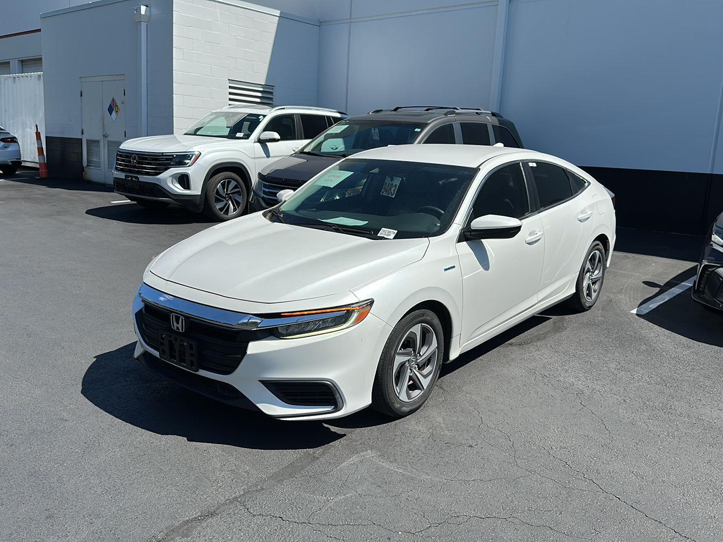 White Orchid Pearl 2019 Honda Insight EX Sedan FWD Sedan Front-Wheel Drive Continuously Variable Transmission