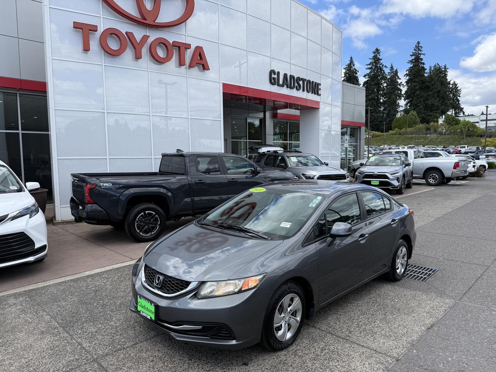 2013 Honda Civic LX Sedan Front-Wheel Drive Automatic
