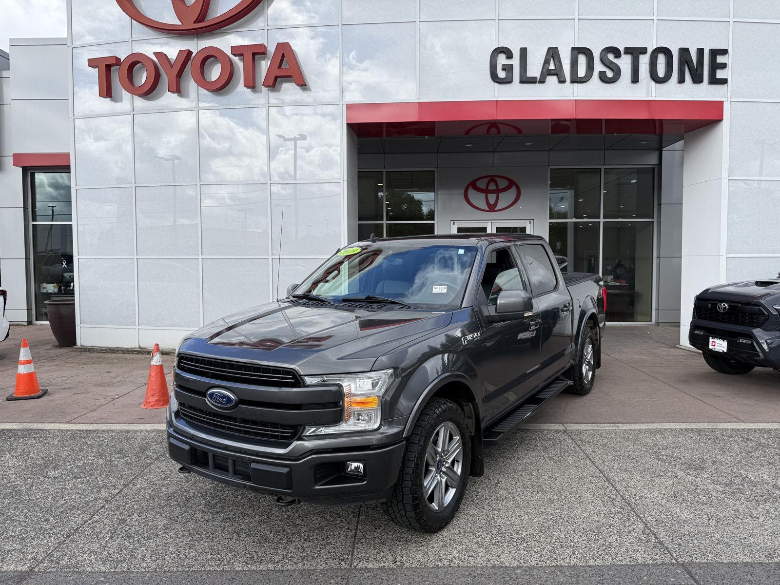 Abyss Gray Metallic 2019 Ford F-150 Pickup Truck Four-Wheel Drive Automatic