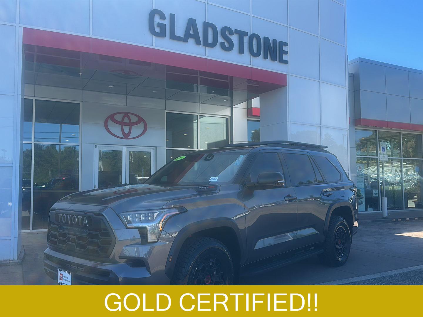 Magnetic Gray Metallic 2025 Toyota Sequoia SUV / Crossover Four-Wheel Drive Automatic