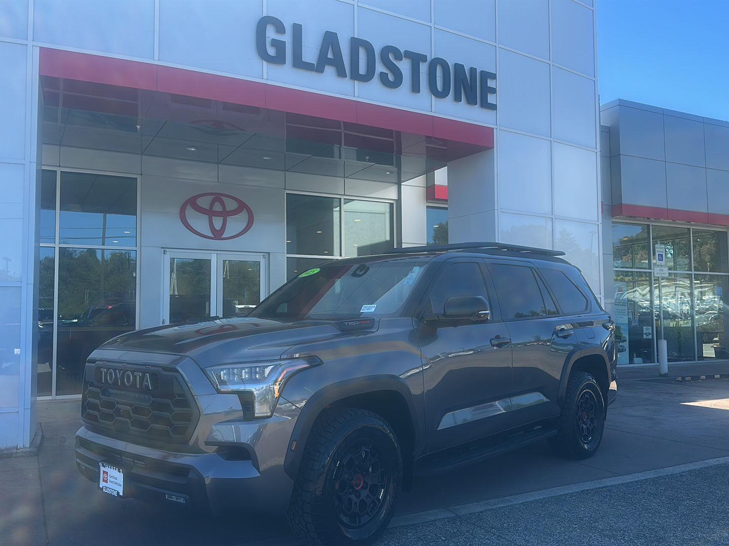 Magnetic Gray Metallic 2025 Toyota Sequoia TRD Pro 4WD SUV / Crossover Four-Wheel Drive Automatic