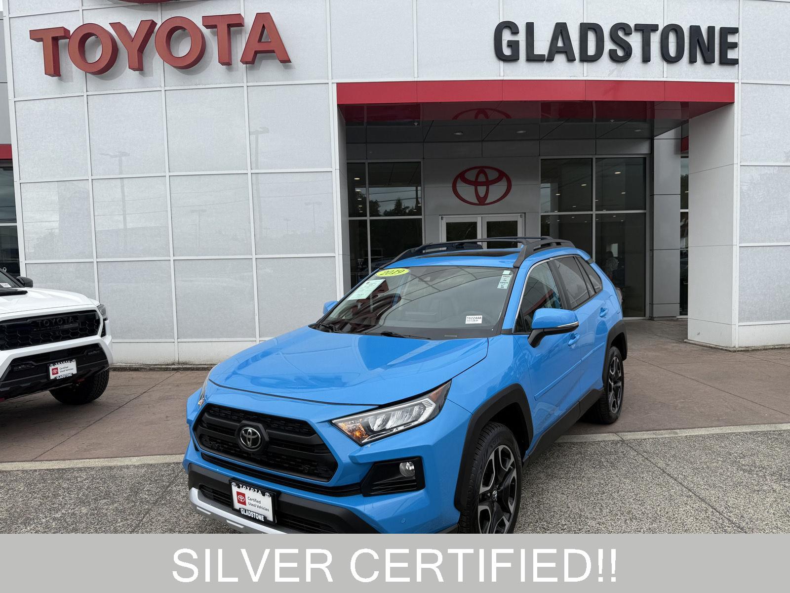 Blue Flame 2019 Toyota RAV4 SUV / Crossover All-Wheel Drive Automatic
